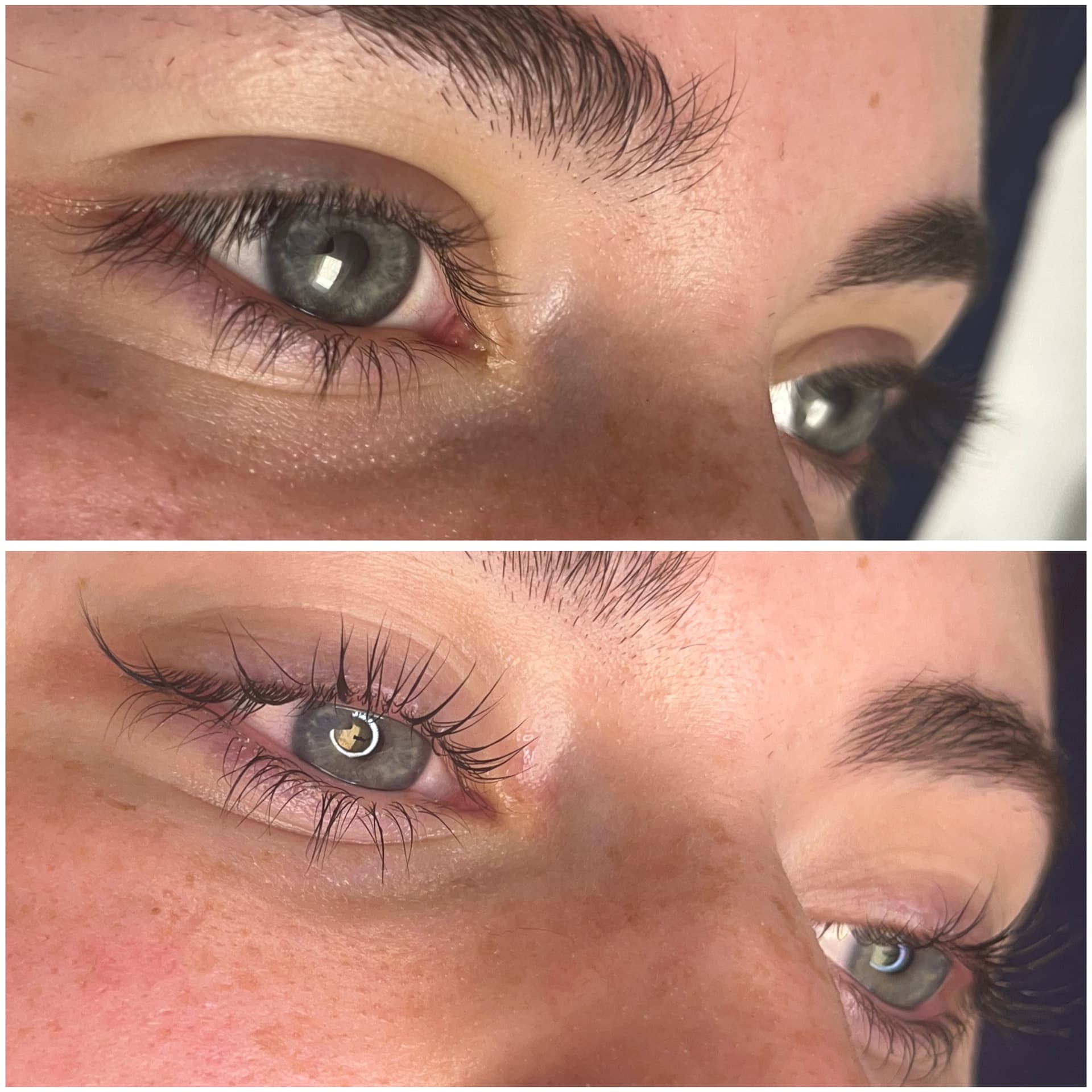 Lash lift treatment for naturally lifted and curled lashes at Shear Artistry
