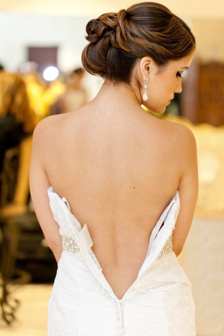 wedding hair